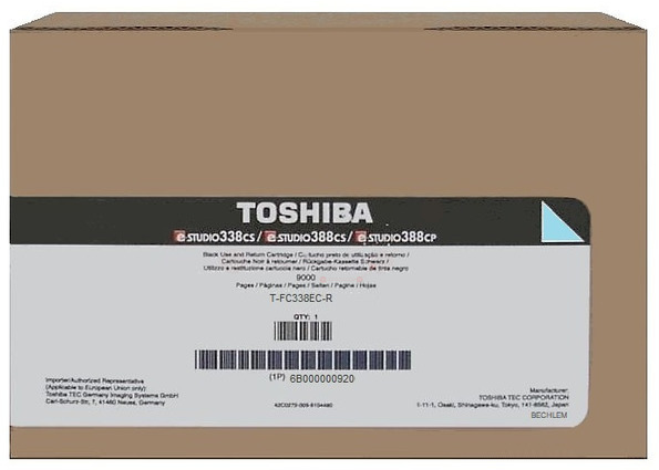 Original Toshiba T-FC338EC-R | 6B000000920 Toner Cyan
