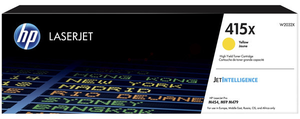 Original HP W2032X / 415X Toner Gelb XL