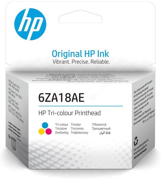 Original HP 6ZA18AE Druckkopf  ( Cyan, Magenta, Gelb )