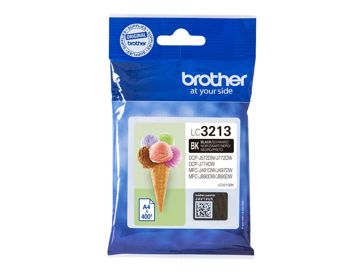 Original Brother LC3213BK Tinte Schwarz XL