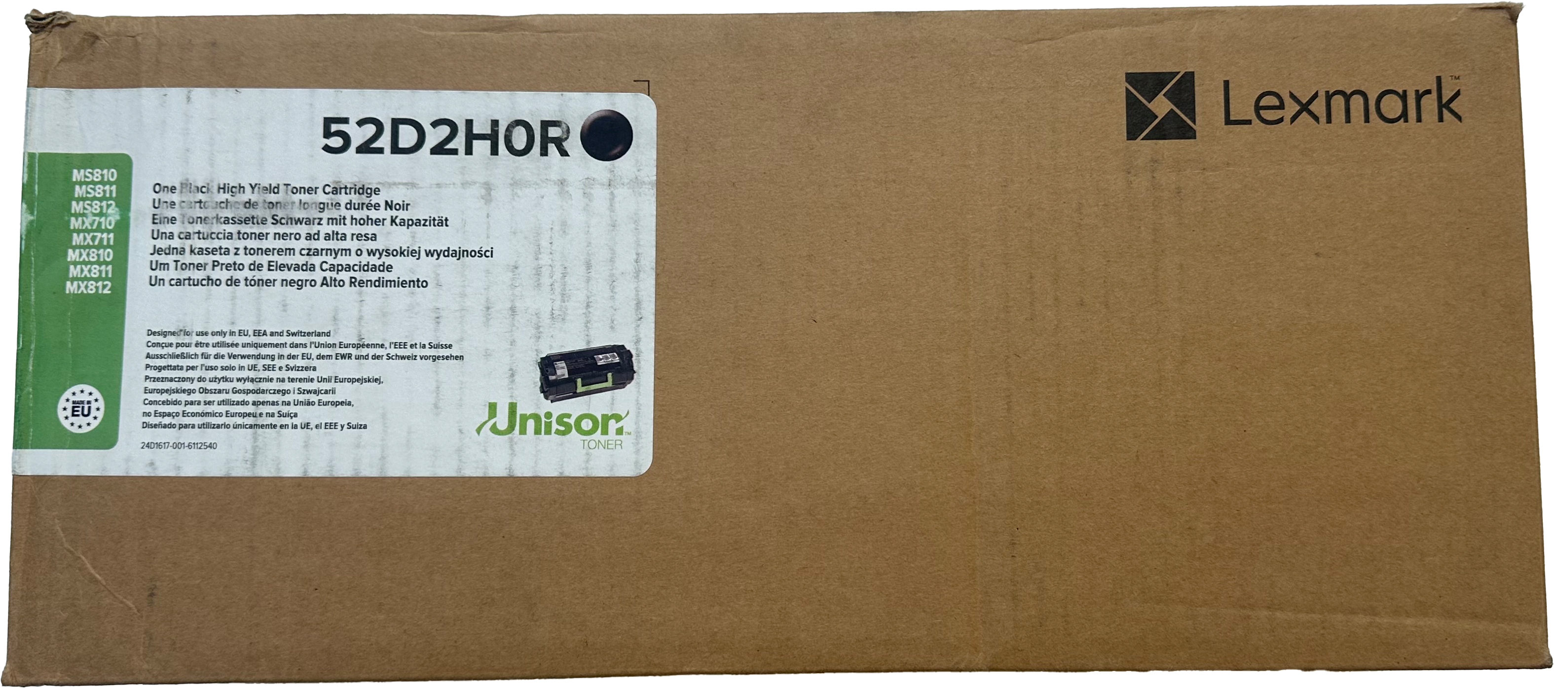 Original Lexmark 52D2H0R Toner Schwarz XL ( A-Ware )