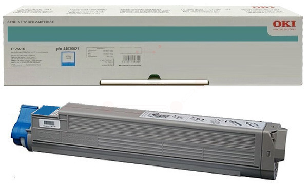 Original OKI 44036027 Toner Cyan