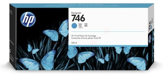 Original HP 746 | P2V80A Tinte Cyan