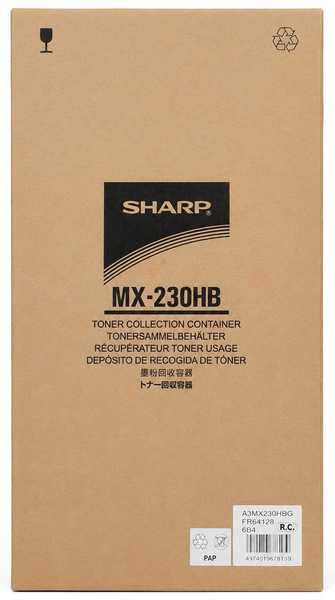 Original Sharp MX230HB Resttonerbehälter