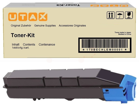Original Utax 654510011 Toner Cyan