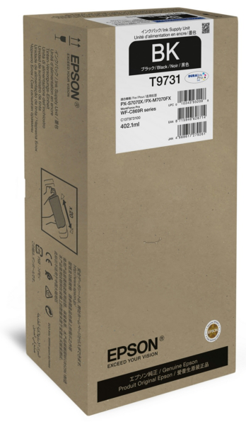 Original Epson T9731 | C13T973100 | C13T97310N Tinte Schwarz