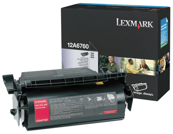 Original Lexmark 12A6760 Toner Schwarz