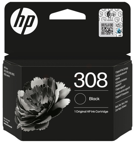 Original HP 308 | 7FP21UE Tinte Schwarz