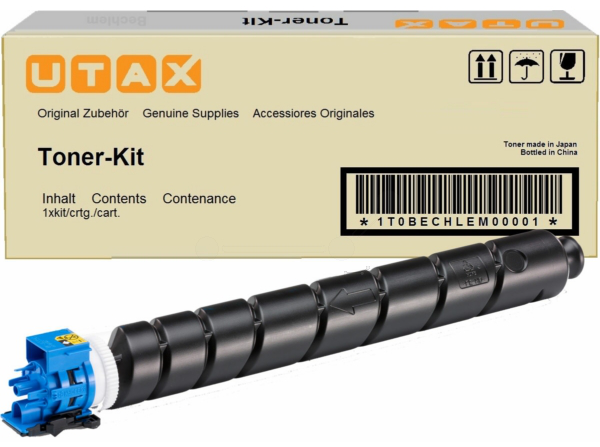 Original Utax | TA CK8512C | 1T02RLCUT0 Toner Cyan