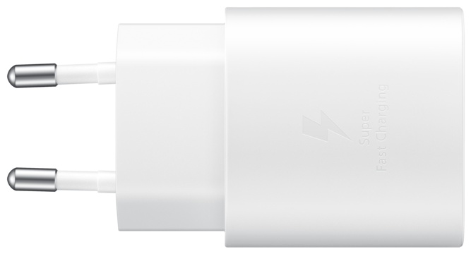 Samsung Ladekabel mit Adapter USB-C 25 W 1,0 m Kabel Weiß