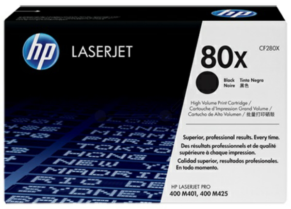 Original HP CF280X | 80X Toner Schwarz XL