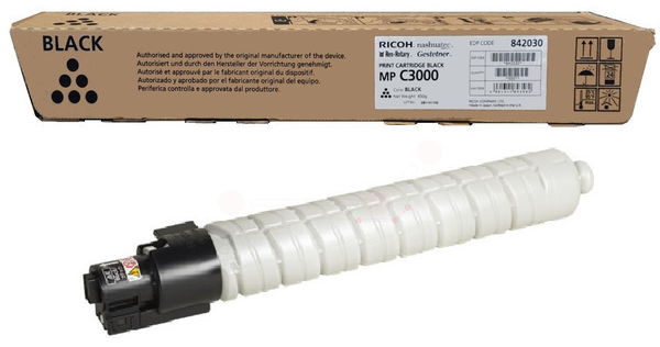Original Ricoh Type MPC3000 | 842030 | 884946 | 888640  Toner Schwarz