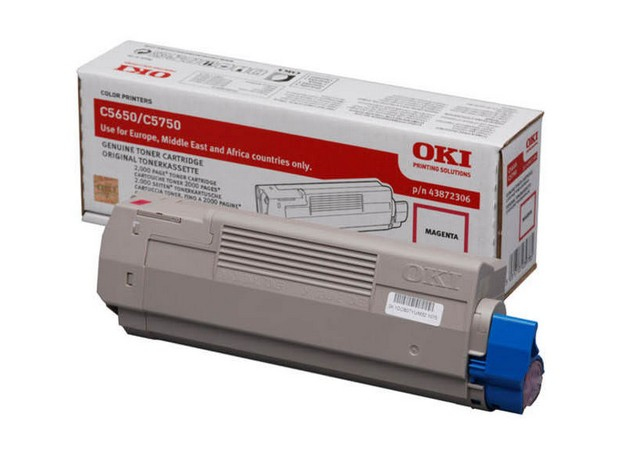 Original OKI 43872306 Toner Magenta