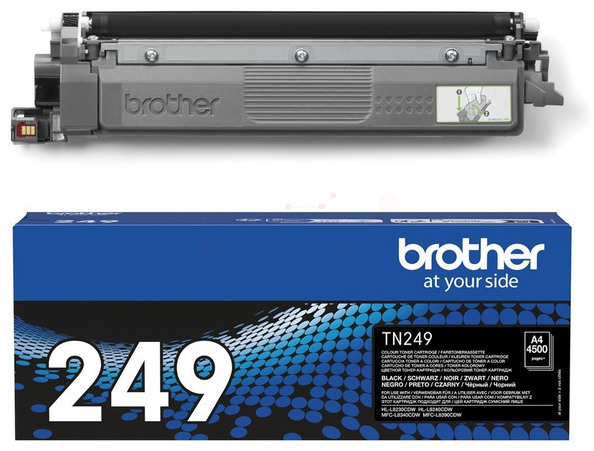 Original Brother TN249BK Toner Schwarz