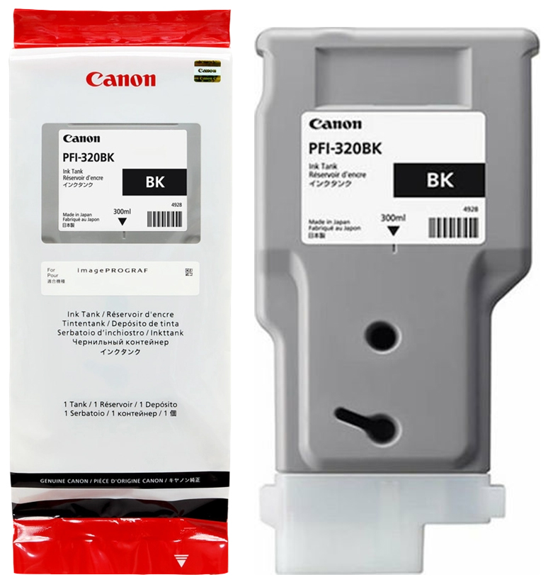 Original Canon 2890C001 | PFI320BK Tinte Schwarz XL