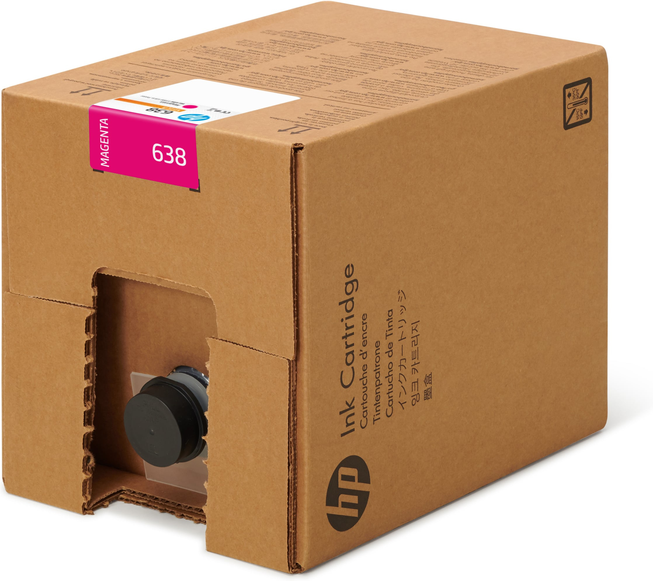Original HP 638 | 4UV65A Tinte Magenta ( 2023 - 2024 ) 10L