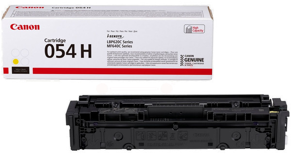 Original Canon 054H | 3025C002 Toner Gelb XL