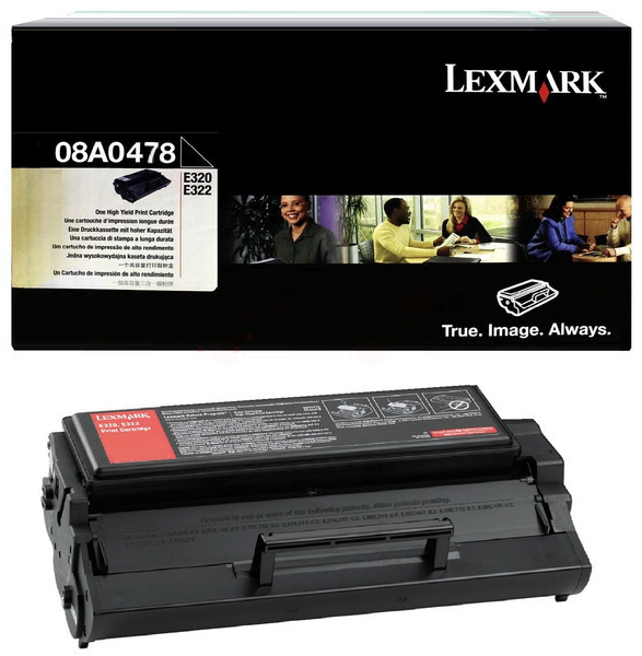 Original Lexmark 08A0478 Toner Schwarz