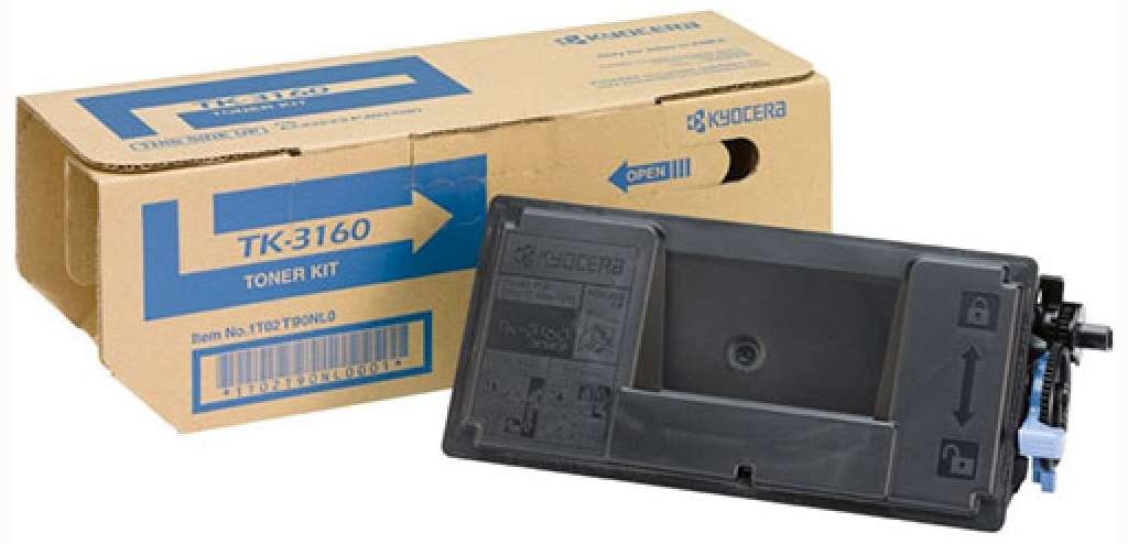 Original Kyocera TK3160 | 1T02T90NLC Toner Schwarz