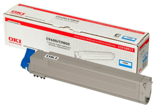 Original OKI 42918915 Toner Cyan