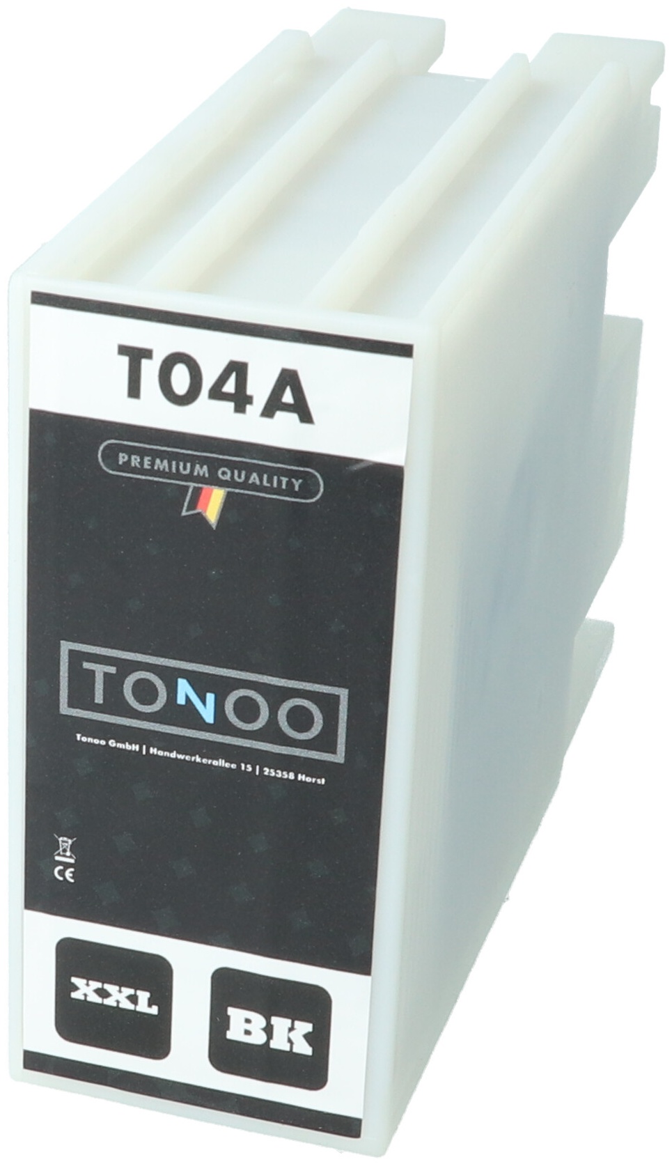 Tonoo® Tinte ersetzt Epson T04B1XL | C13T04B140 | Schwarz XL