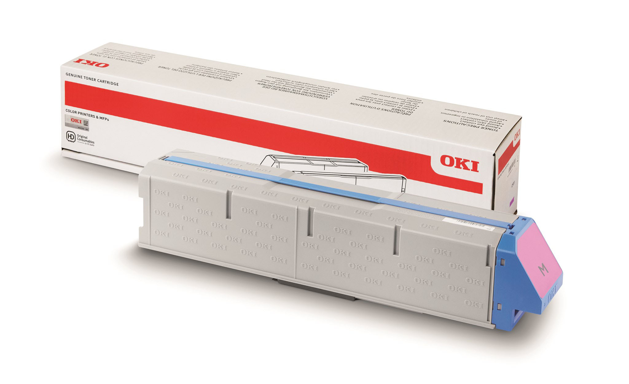 Original OKI 45536554 Toner Magenta