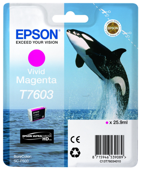 Original Epson T7603 | C13T76034010 Magenta Tintenpatrone