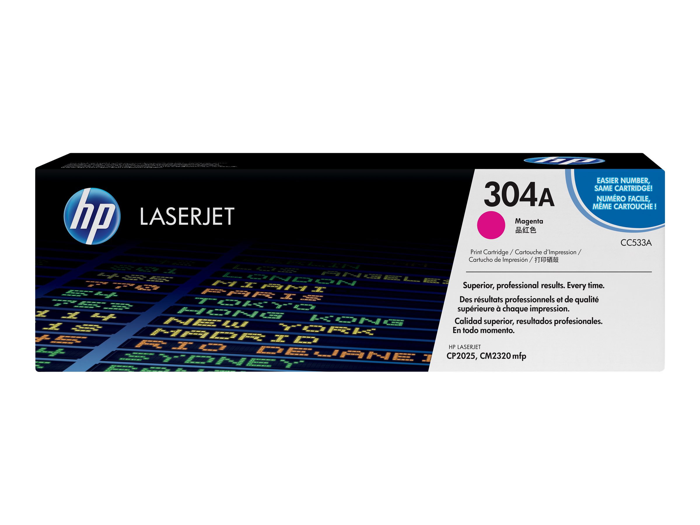 Original HP CC533A | 304A Toner Magenta