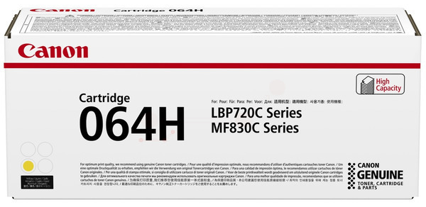 Original Canon 064H | 4932C001 Toner Gelb XL