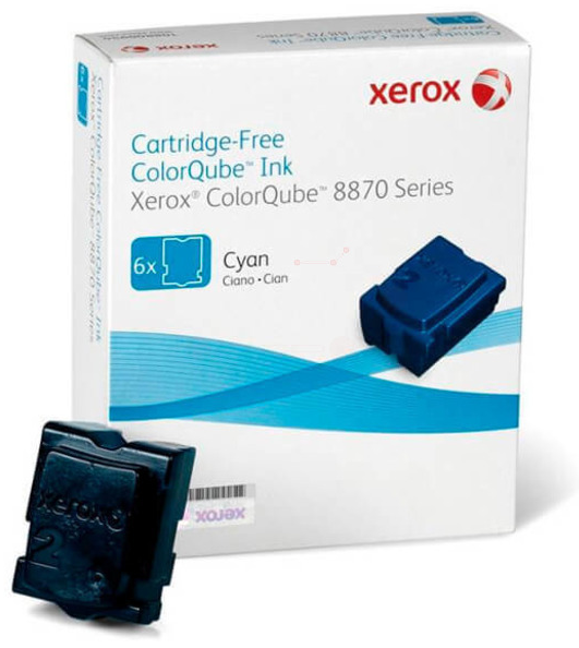 Original Xerox 108R00954 Tintenpatronen Cyan ( 6 Stück )