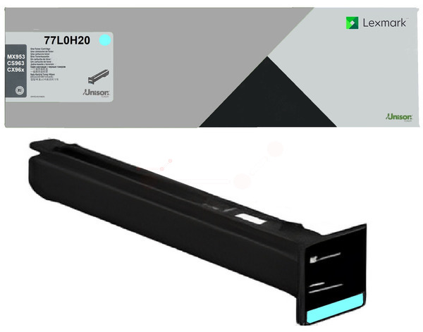 Original Lexmark 77L0H20 Toner Cyan XL