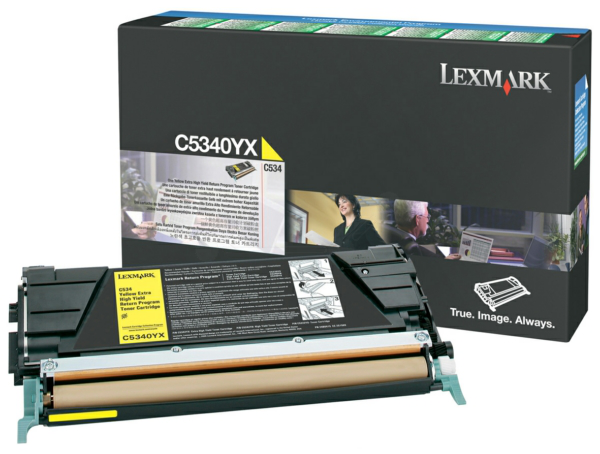 Original Lexmark C5340YX Toner Gelb