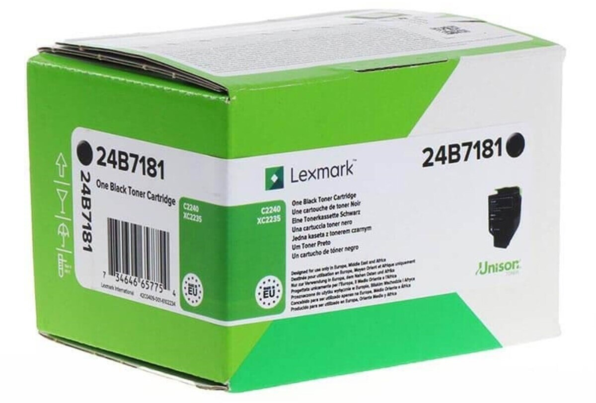 Original Lexmark 24B7181 Toner Schwarz ( A-Ware )