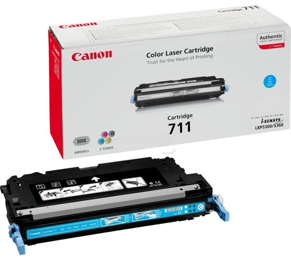 Original Canon 1659B002 | 711 Toner Cyan