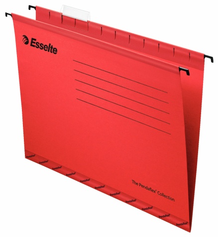 Esselte Hängemappe Pendaflex | DIN A4 | Karton | Rot | 25er-Pack