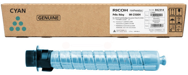 Original Ricoh 842314 Toner Cyan