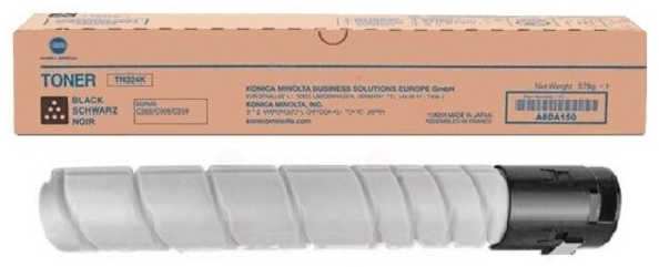 Original Konica Minolta TN324K | A8DA150 Toner Schwarz