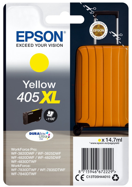 Original Epson 405XL | C13T05H44010 Tinte Gelb XL
