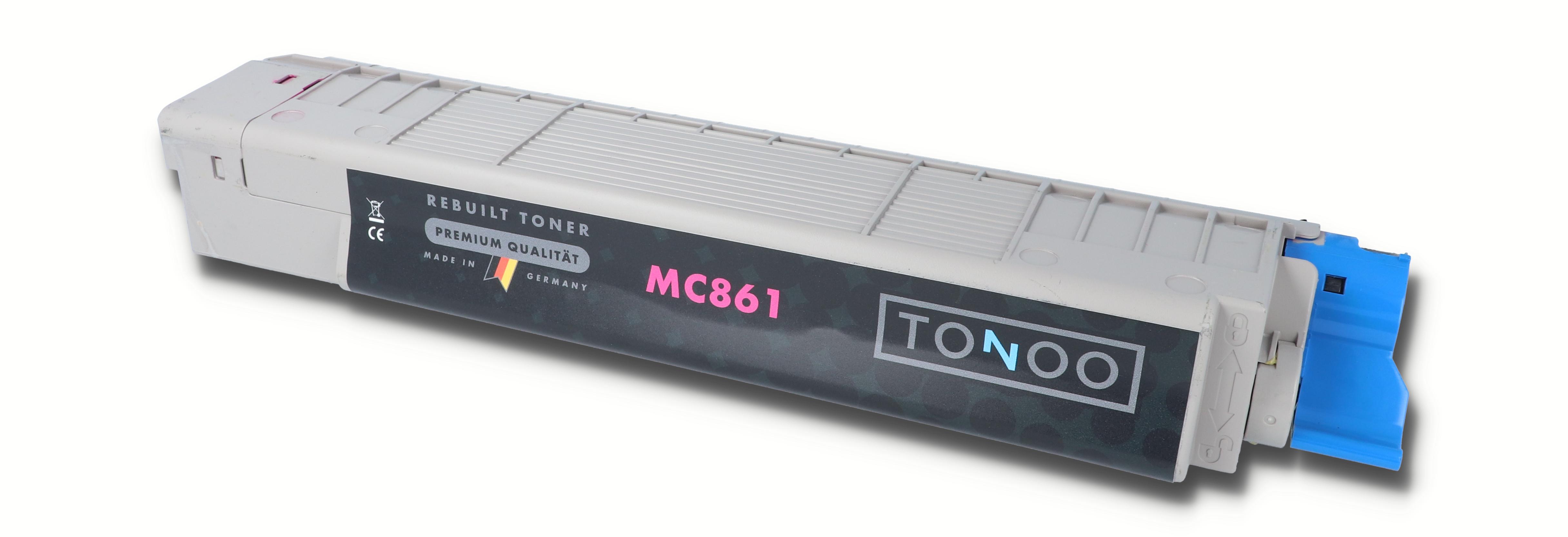 Tonoo® Toner ersetzt OKI MC861 | 44059254 Magenta XL