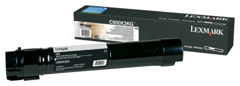Original Lexmark C950X2KG Toner Schwarz