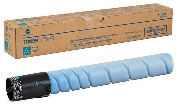 Original Konica Minolta TN319C | A11G450 Toner Cyan