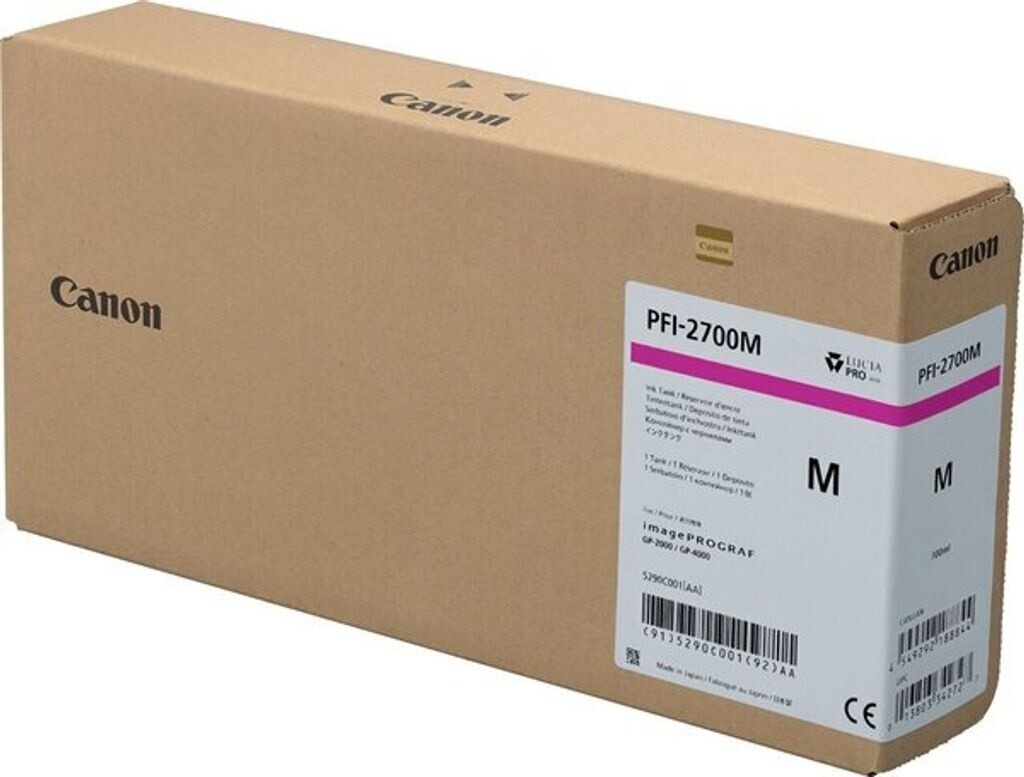 Original Canon PFI2700M | 5290C001 Tintenpatrone Magenta
