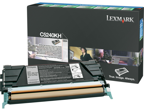 Original Lexmark C5240KH Toner Schwarz XL ( A-Ware )
