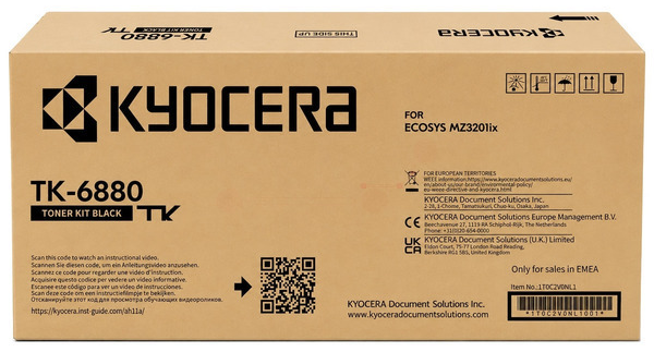 Original Kyocera TK6880 | 1T0C2V0NL1 Toner Schwarz