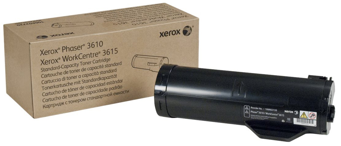 Original Xerox 106R02722 Toner Schwarz XL ( B-Verpackung )
