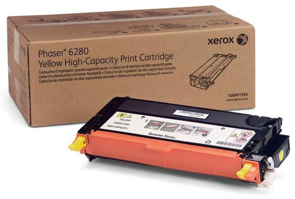 Original Xerox 106R01394 Toner Gelb XL