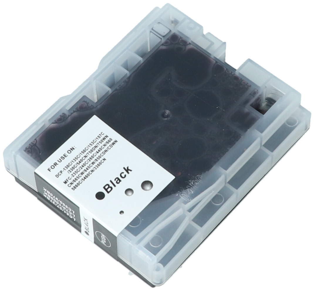 Tonoo® Tinte ersetzt Brother LC970BK Schwarz XL