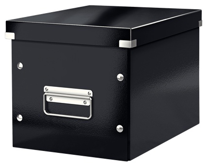 Leitz Aufbewahrungsbox Click & Store | 10 l | 26 x 26 x 24 cm | Schwarz
