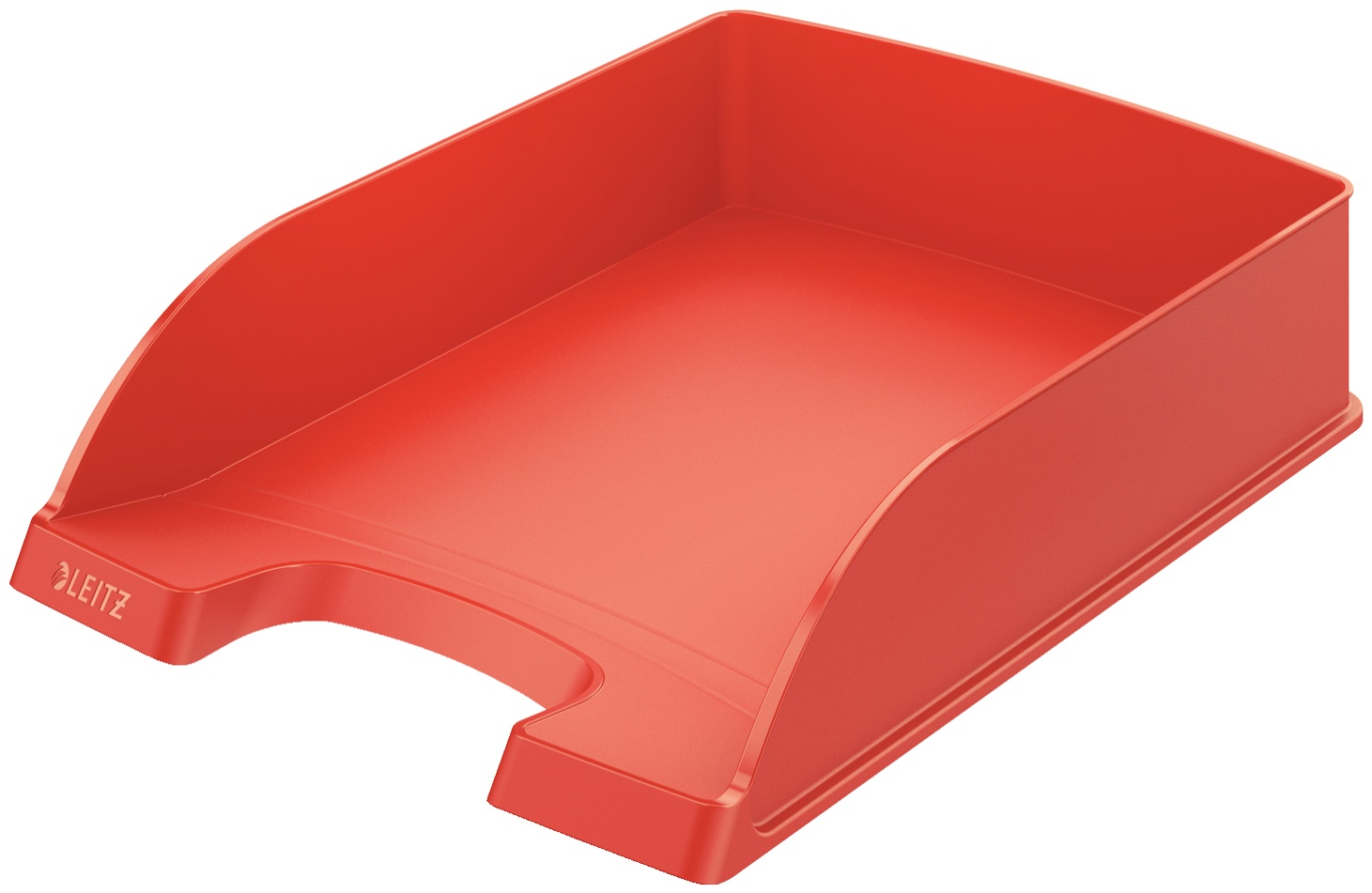 Leitz Briefablage Plus | DIN A4 | Hellrot | Polystyrene