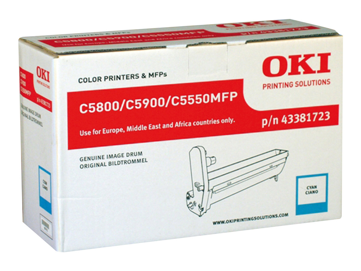 Original OKI 43381723 Trommel Cyan